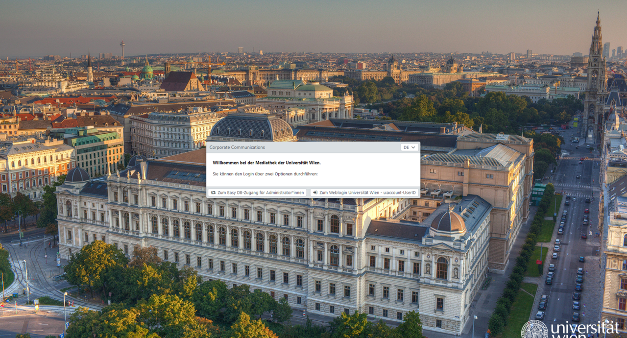 Screenshot der Mediathek